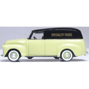 Oxford 87CV50004 HO 1/87 Chevrolet Panel Van 1950 Speciality Foods