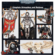 Warhammer 40000 Black Templars Grimaldus and Retinue