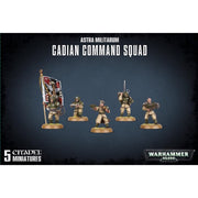 Warhammer 40000 Astra Militarum Cadian Command Squad 2019