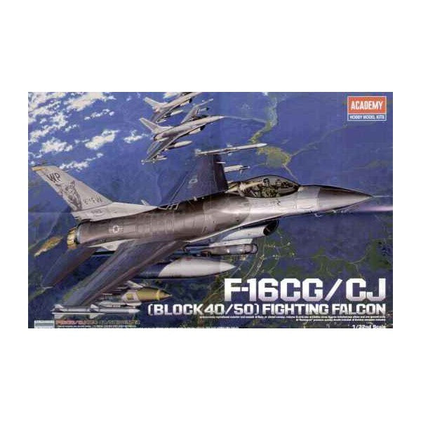 Academy 12119 1/32 Lockheed-Martin F-16F UAE Air Force – Metro Hobbies