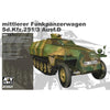 AFV Club 35S47 1/35 Mittlerer Funkpanzerwagen Sd.Kfz.25 Ausf.D Comm Vehicle