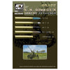 AFV-AG35040 AFV Club 1/35 Brass US 40mm Ammo Set