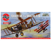 Airfix 02141V 1/72 Fokker DR1 Triplane & Bristol Fighter Dogfight Double