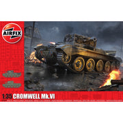 Airfix A1374 1/35 Cruiser Tank Mk.VIII A27M Cromwell Mk.VI Plastic Model Kit