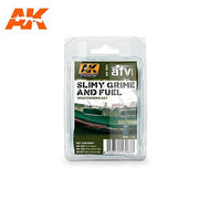 AK Interactive AK063 Weathering Slimy Grime & Fuel Set Enamel