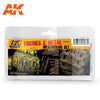 AK Interactive AK087 Weathering Engines & Metal Set Enamel