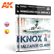 AK Interactive AK098 Modelling Full Ahead 1 / Knox & Baleares Class (English)