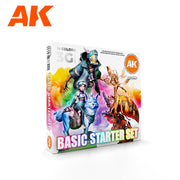 AK Interactive AK11775 Basic Starter Set 14 Colours By Jose Davinci 3rd Generation