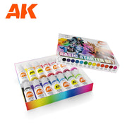 AK Interactive AK11775 Basic Starter Set 14 Colours By Jose Davinci 3rd Generation