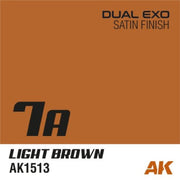 AK Interactive AK1513 Dual Exo Sc-Fi 7A Light Brown 60ml