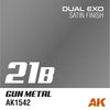 AK Interactive AK1542 Dual Exo Sc-Fi 21B Gun Metal 60ml