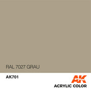 AK Interactive AK701 RAL 7027 Sandgrau Paint Acrylic 17mL*