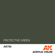 AK Interactive AK750 Protective Green Paint Acrylic 17mL*