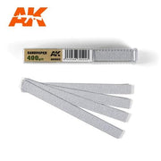 AK Interactive AK9023 Dry Sandpaper 400 Grit (50 Pack)