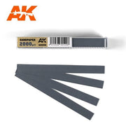 AK Interactive AK9028 Wet Sandpaper 2000 Grit (50 Pack)