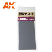 AK Interactive AK9035 Wet Sandpaper 1500 Grit (3 Pack)