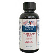 Alclad II 304 Gloss Black Lacquer Base Paint (2oz)