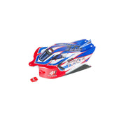 Arrma 406164 TLR Tuned Typhon Body Red/Blue