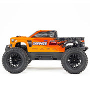 Arrma ARA4102SV4T1 Granite 4X2 Boost Mega 1/10 2WD RC Monster Truck Orange