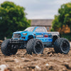 Arrma ARA4102SV4T2 Granite 4X2 Boost Mega 1/10 2WD RC Monster Truck Blue