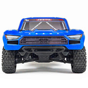 Arrma ARA4103SV4T2 Senton 4X2 Boost Mega 1/10 2WD RC Short Course Truck Blue