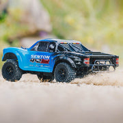 Arrma ARA4103SV4T2 Senton 4X2 Boost Mega 1/10 2WD RC Short Course Truck Blue