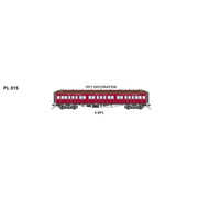 Austrains NEO PL015 HO 9 BPL VR Red PL Series Passenger Carriage Single Pack