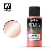 Vallejo Premium Colour 60ml 044 Metallic Orange