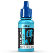 Vallejo 69017 Mecha Color Sky Blue Acrylic Paint 17ml