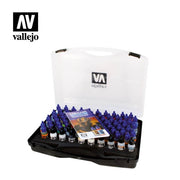 Vallejo 69990 Mecha Color Case 80 Color Acrylic Paint Set