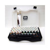 Vallejo 70174 Panzer Aces 72 uds and Brushes Plastic Case Set