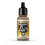 Vallejo 71125 Model Air USAF Brown 17 ml Acrylic Airbrush Paint