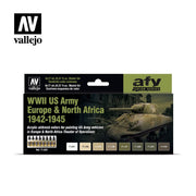 Vallejo 71625 Model Air US Army Europe and North Africa 1942-1945