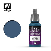 Vallejo 72143 Game Color Extra Opaque Heavy Blue 17ml Acylic Paint
