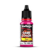 Vallejo 72158 Game Colour Fluorescent Magenta 18ml Acrylic Paint