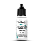 Vallejo 72653 Polyurethane Ultra Matt Varnish 18ml Acrylic Paint