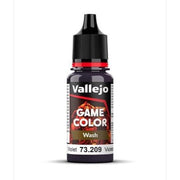 Vallejo 73209 Game Colour Wash Violet 18ml Acrylic Paint