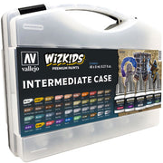 Vallejo 80261 Wizkids Intermediate Case Acrylic Paint Set 40 Colour Set