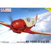 AZ Models 7690 1/72 Bf 109E-2/3/V-20 Plastic Model Kit