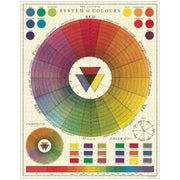 Cavallini Colour Chart 1000PC Jigsaw Puzzle