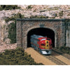 Woodland Scenics C1257 HO Cut Stone Double Tunnel Portal