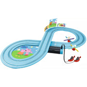 Carrera 63043 First Peppa Pig Kids GranPrix Slot Car Set