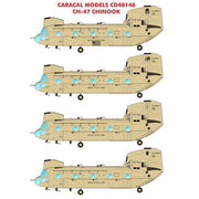 Caracal Models CD48148 1/48 Boeing CH-47 Chinook Decals