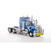 Drake Z01463 1/50 T909 Metallic Blue Diecast Truck