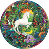 EeBoo 500pc Unicorn Round Jigsaw Puzzle