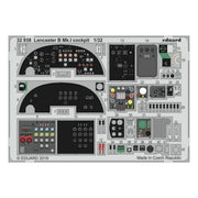 Eduard 32938 1/32 Lancaster B Mk.I cockpit det set for HKM kit