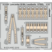 Eduard 1/32 Avro Lancaster B Mk.I seatbelts STEEL