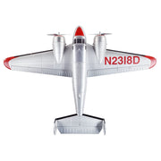 E-Flite Twin Beech D18 1.5m RC Plane, BNF Basic