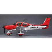 E-Flite Cirrus SR22T Red 1.5m V2 RC Plane (BNF Basic) EFL15950