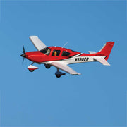 E-Flite Cirrus SR22T Red 1.5m V2 RC Plane (BNF Basic) EFL15950